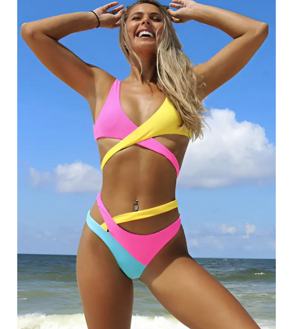 Raya One Piece Bikini - Yellow