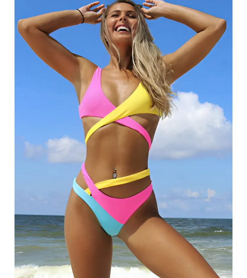 Raya One Piece Bikini - Yellow