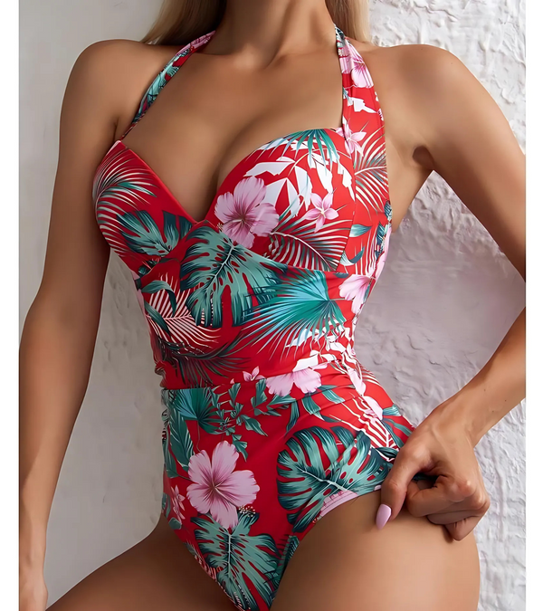 Veya One Piece Bikini - Red